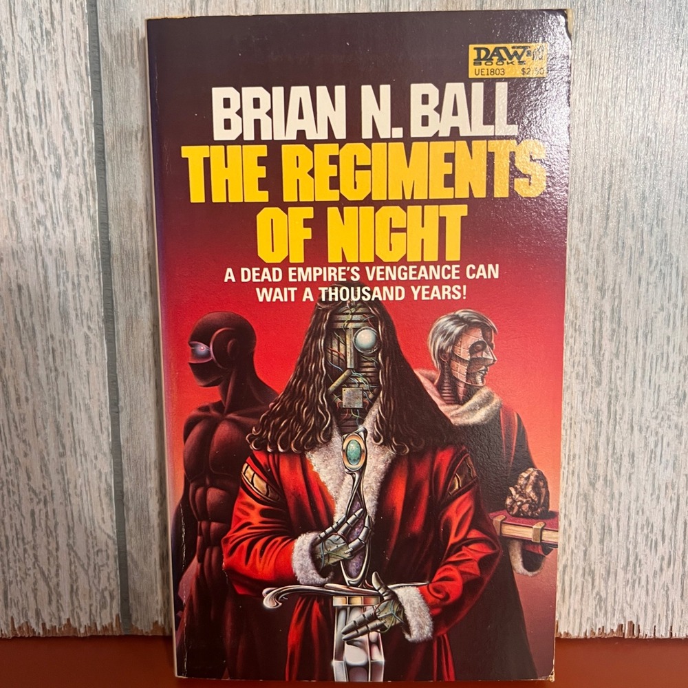 The Regiments of Night Brian N Ball DAW Books 1972‎ First Printing Sci-Fi PB